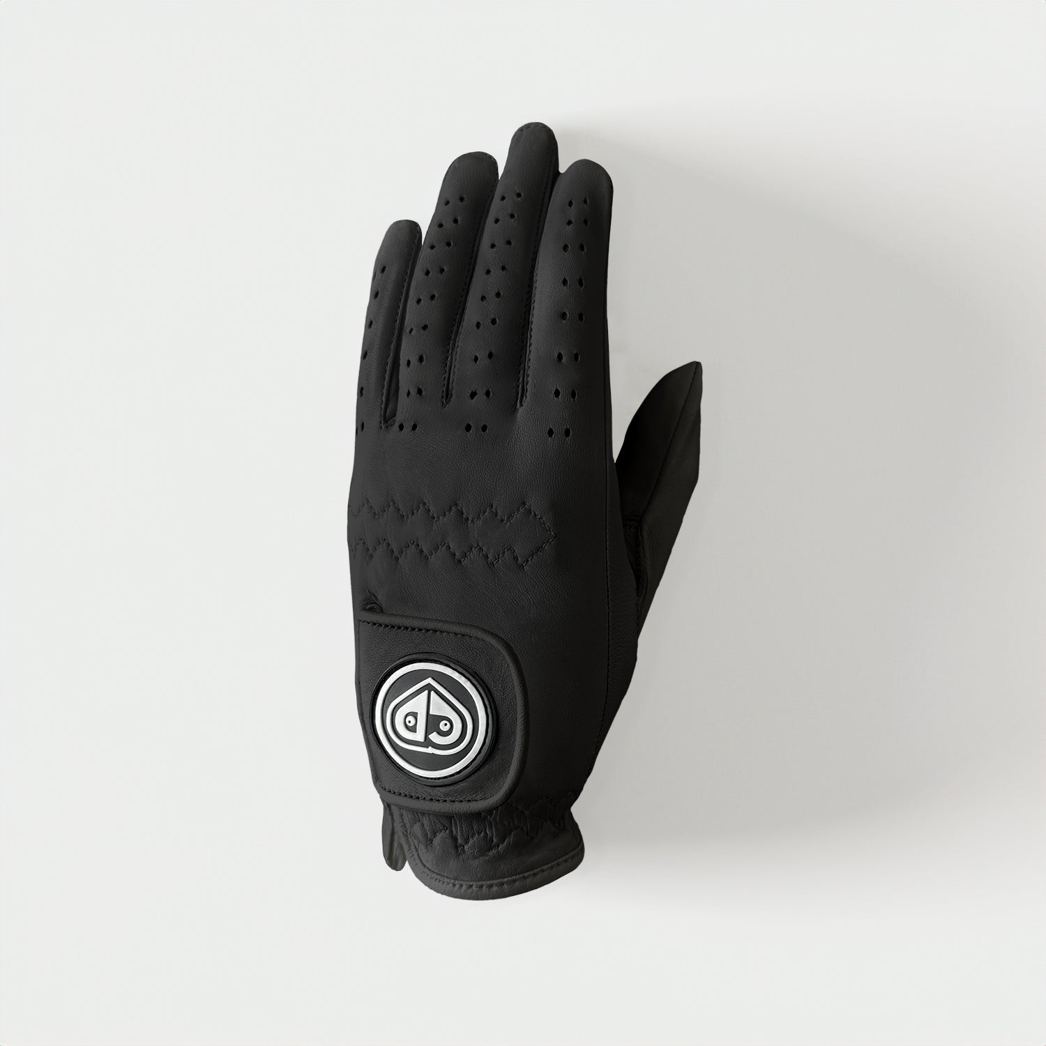 Men's Black Premium Cabretta Leather Golf Glove