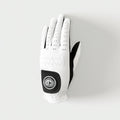 Men's Black & White Premium Cabretta Golf Glove