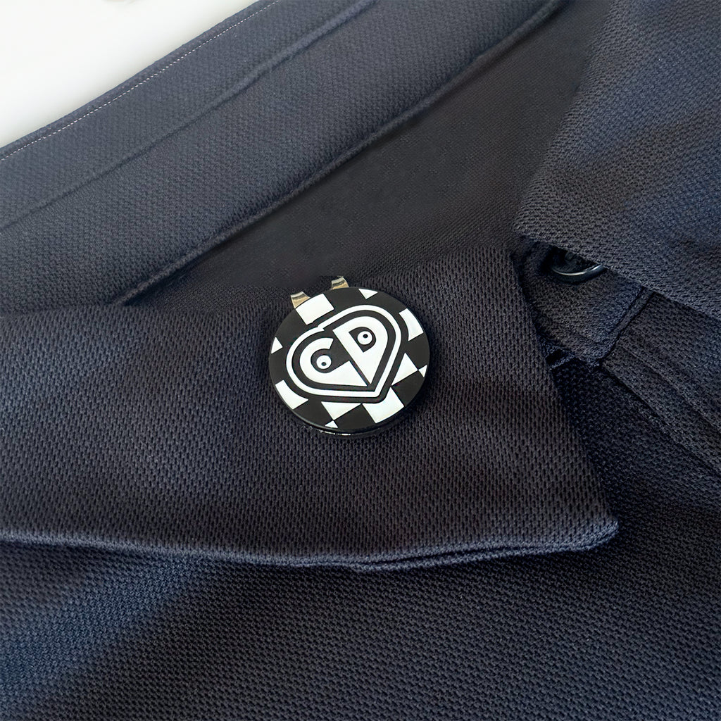 Checkerboard Black Ball Marker