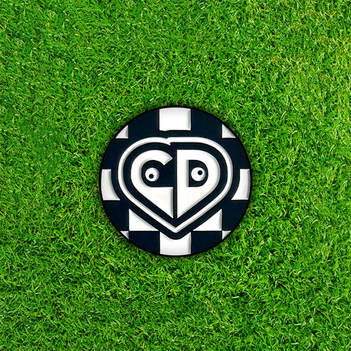 Checkerboard Black Ball Marker