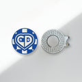 Checkerboard Blue Ball Marker