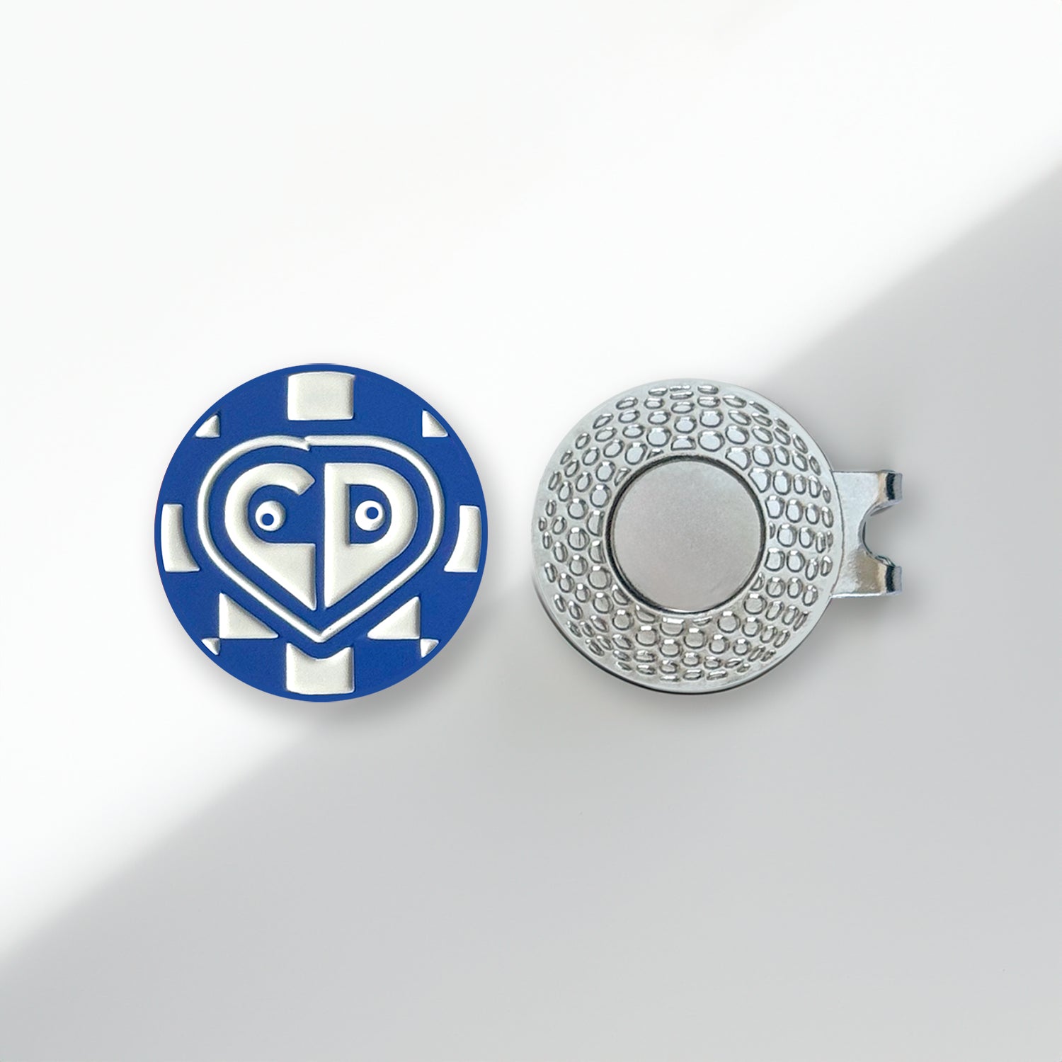 Checkerboard Blue Ball Marker