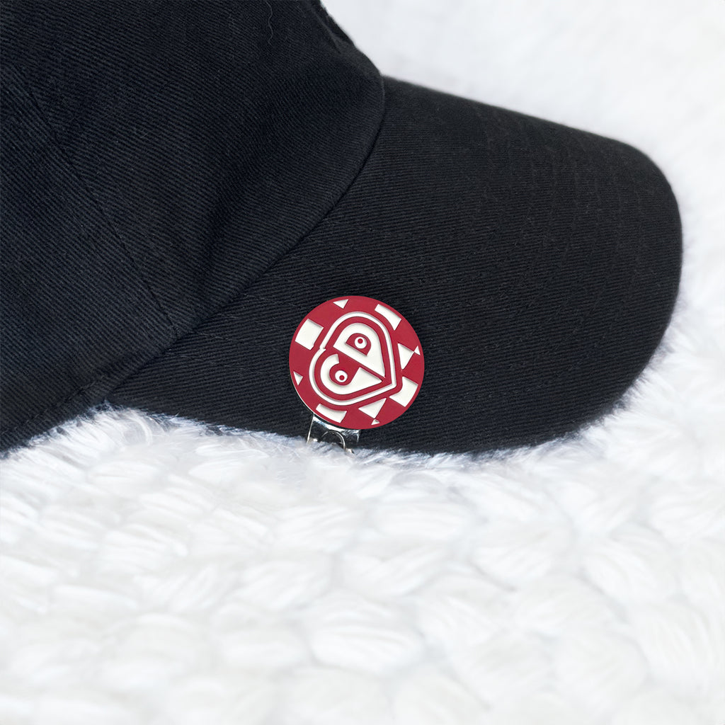 Checkerboard Red Ball Marker