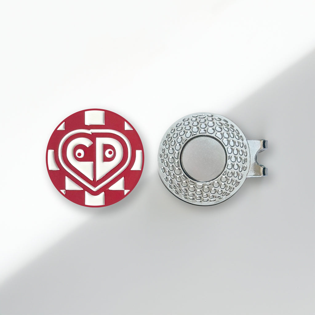 Checkerboard Red Ball Marker
