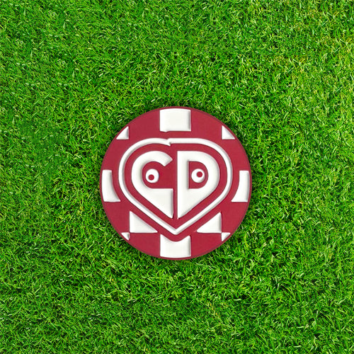 Checkerboard Red Ball Marker