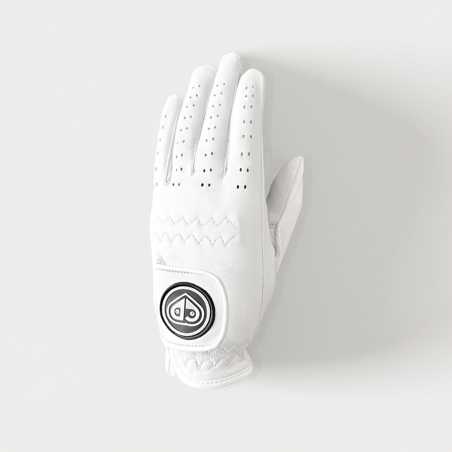 Women's White Premium Cabretta Leather Golf Glove