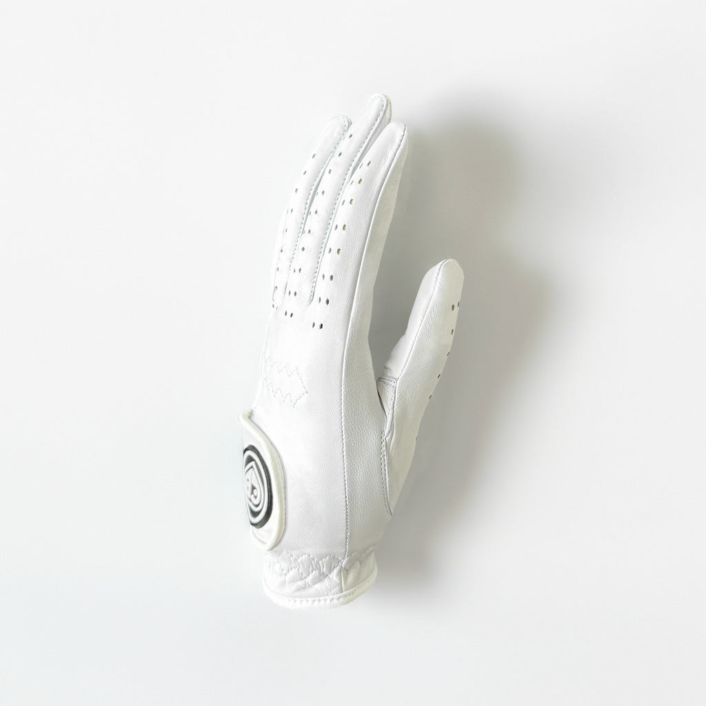 Men's White Premium Cabretta Leather Golf Glove